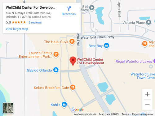 Get Directions to WellChild Center for Development in Orlando FL